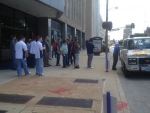 Data Center Team Picking Out Their Treats