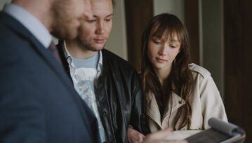 A Couple Buying a New House