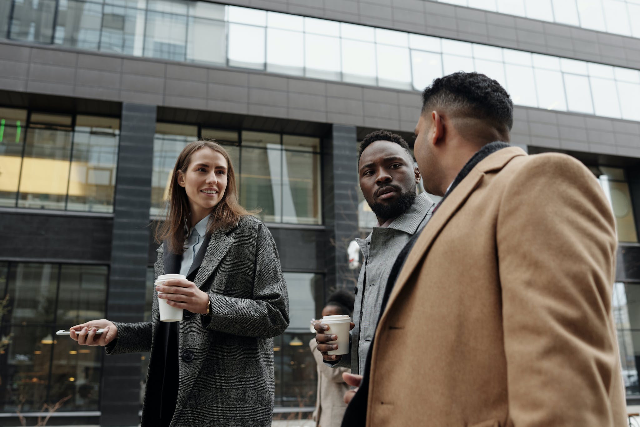 Coworkers Taking a Coffee Break